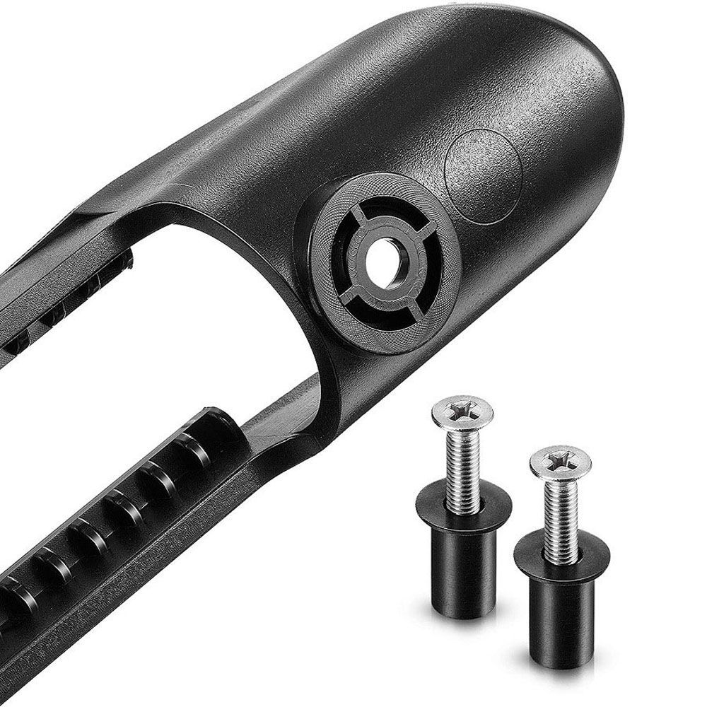 Fishing Kayak Paddle - Schwarzer Kanu-Bootsdeckhalter für Marine-Angelzubehör, Kajak-Paddelclip, Paddelhalter,