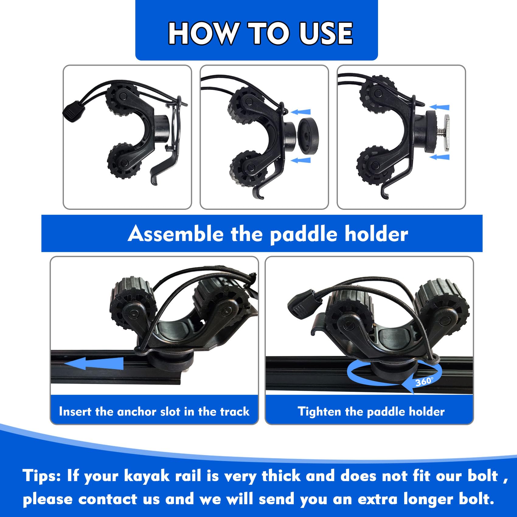 Kajak Rail Paddle Halter Kajak – Fishing Kayak Rod Holder Bewertung und Preis